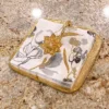 Inspire Me! Home Decor Gold Lotus Napkin Holder