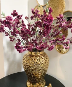 Inspire Me! Home Decor Dark Purple Blossom Stem