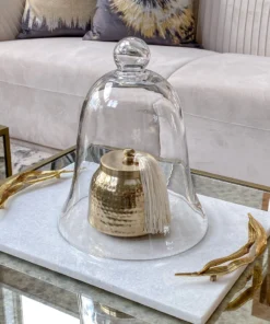 Inspire Me! Home Decor Glass Bell Cloche ( Glass Dome )