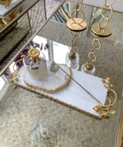 Inspire Me! Home Decor Silver And Gold Detailed Lid Candle- Unscented (6 Styles)