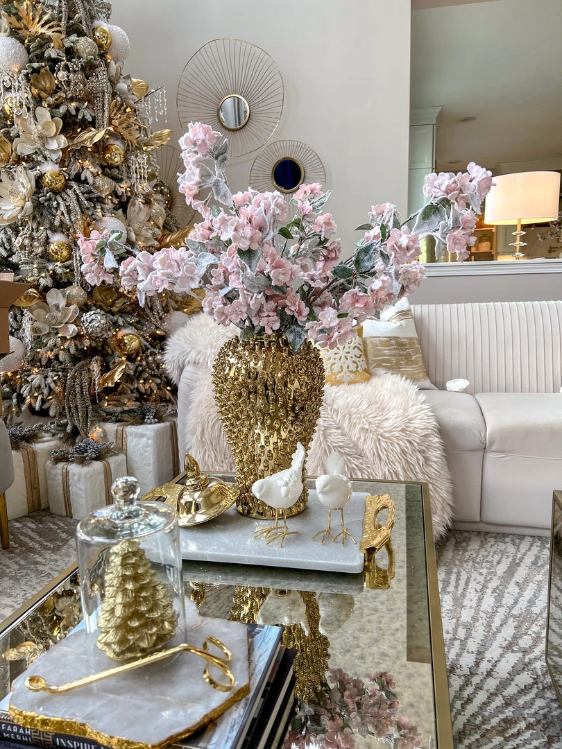 Inspire Me! Home Decor Gold Studded Ginger Jar (3 Sizes)