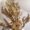 Inspire Me! Home Decor Metallic Gold Fern Spray