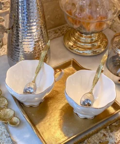 Inspire Me! Home Decor KITCHEN Willow Leaf Spoon Set Of 4