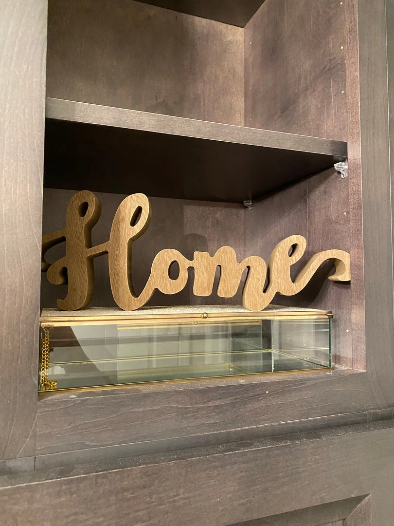 Inspire Me! Home Decor Wooden Script Signs (3 Words) WALL ART & MIRRORS
