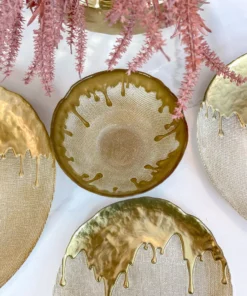 Inspire Me! Home Decor Gold Dipped Dinnerware Collection (Sold Separately)