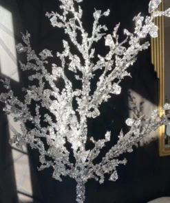 Inspire Me! Home Decor Silver Icicle Branch Floral Stems