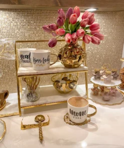 Inspire Me! Home Decor Gold Mom Fuel Mug