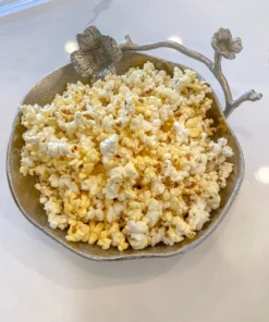 Inspire Me! Home Decor Metal Floral Bowl (2 Colors)