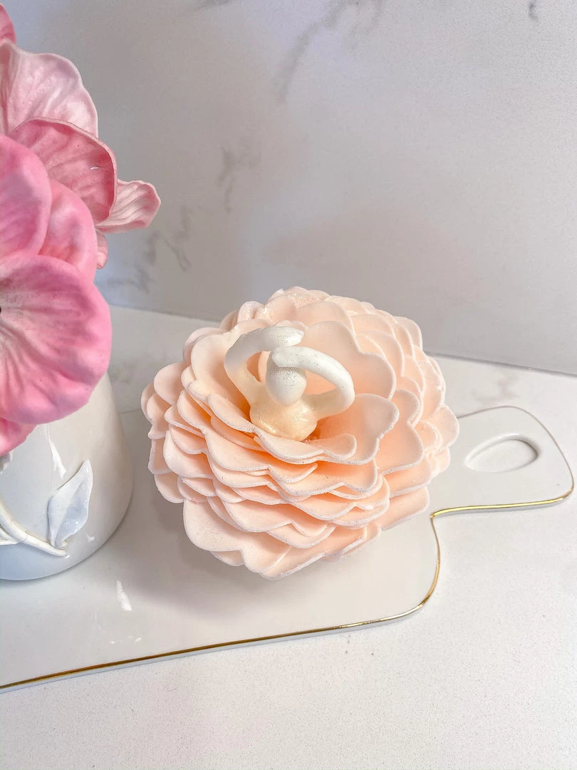 Inspire Me! Home Decor Pink Ballerina Bath Soap BATHROOM