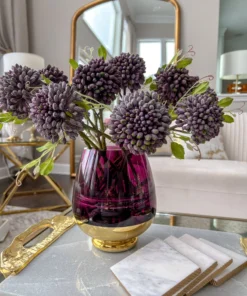 Inspire Me! Home Decor Purple Sedum Stem