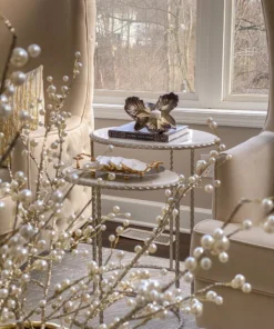 Inspire Me! Home Decor Large Blooming Flower Candle Holder