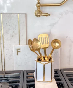 Inspire Me! Home Decor Matte Gold Spatula