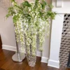 Inspire Me! Home Decor White Japanese Wisteria Stem