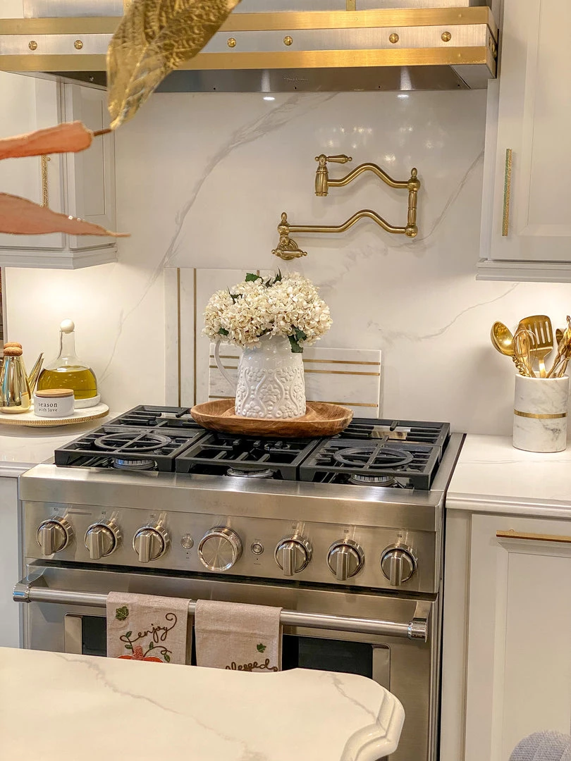 Inspire Me! Home Decor White Floral Detailed Pitcher