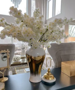 Inspire Me! Home Decor 42" White Cherry Blossom