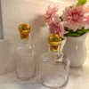 Inspire Me! Home Decor Decanter With Gold Round Top (2 Sizes)