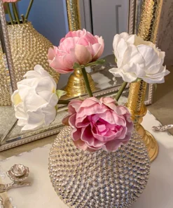 Inspire Me! Home Decor Real-Touch Peony Stem (3 Colors)