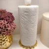 Inspire Me! Home Decor Gold White Top Paper Towel Holder