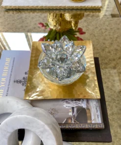 Inspire Me! Home Decor Hammered Square Dish