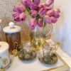Inspire Me! Home Decor Glass And Gold Ombre Pitcher
