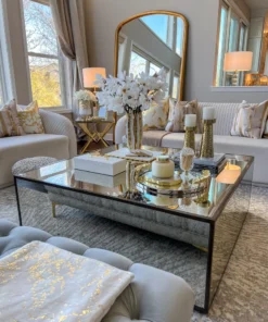 Inspire Me! Home Decor Hammered Gold Metal Candle Holder (2 Sizes)