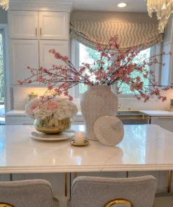 Inspire Me! Home Decor Oversized White Patterned Ginger Jar