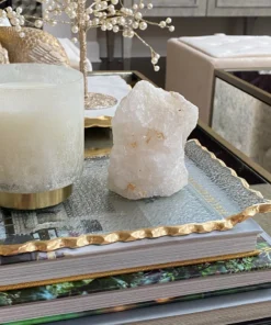Inspire Me! Home Decor Natural Crystal Geode