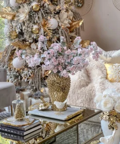 Inspire Me! Home Decor Gold Studded Ginger Jar (3 Sizes)