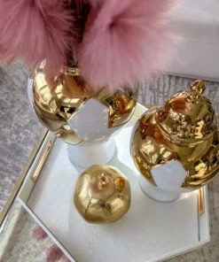 Inspire Me! Home Decor Large Gold Pomegranate