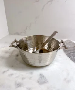 Inspire Me! Home Decor Dip Bowl With Twisted Handles KITCHEN