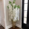 Inspire Me! Home Decor White Wisteria Stem Floral Stems