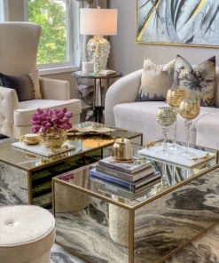 Inspire Me! Home Decor Long Skinny Feather Tray (2 Colors)