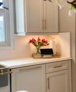 Inspire Me! Home Decor Gold Metal Organization Baskets (Set Of 2)