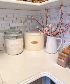 Inspire Me! Home Decor KITCHEN Glass Jar With Airtight Lid (3 Sizes)