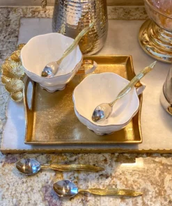 Inspire Me! Home Decor KITCHEN Willow Leaf Spoon Set Of 4