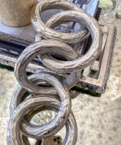 Inspire Me! Home Decor Silver Chain Decor