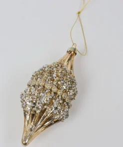 Inspire Me! Home Decor Glass Drop Ornaments (2 Colors)