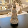 Inspire Me! Home Decor Tall Mercury Glass Tree With Glitter Gold