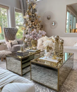 Inspire Me! Home Decor Gold Studded Ginger Jar (3 Sizes)