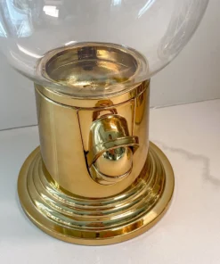 Inspire Me! Home Decor Gold Gumball Machine