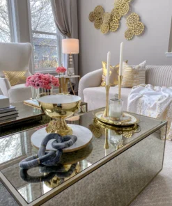 Inspire Me! Home Decor Grey Marble Chain