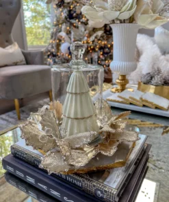 Inspire Me! Home Decor Gilded Tree Candle