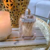 Inspire Me! Home Decor Glass Cloche With White Tip Matches