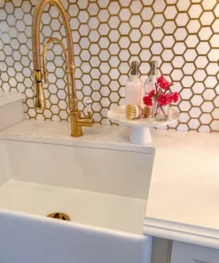 Inspire Me! Home Decor Small Cherry Blossom In Glass Jar (3 Colors)