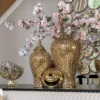 Inspire Me! Home Decor Gold Studded Ginger Jar (3 Sizes)