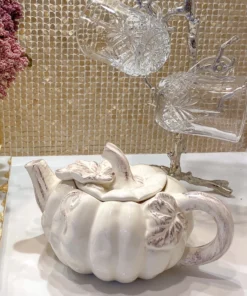 Inspire Me! Home Decor Dolomite Pumpkin Collection ( 3 Sizes And Shapes Available ) KITCHEN