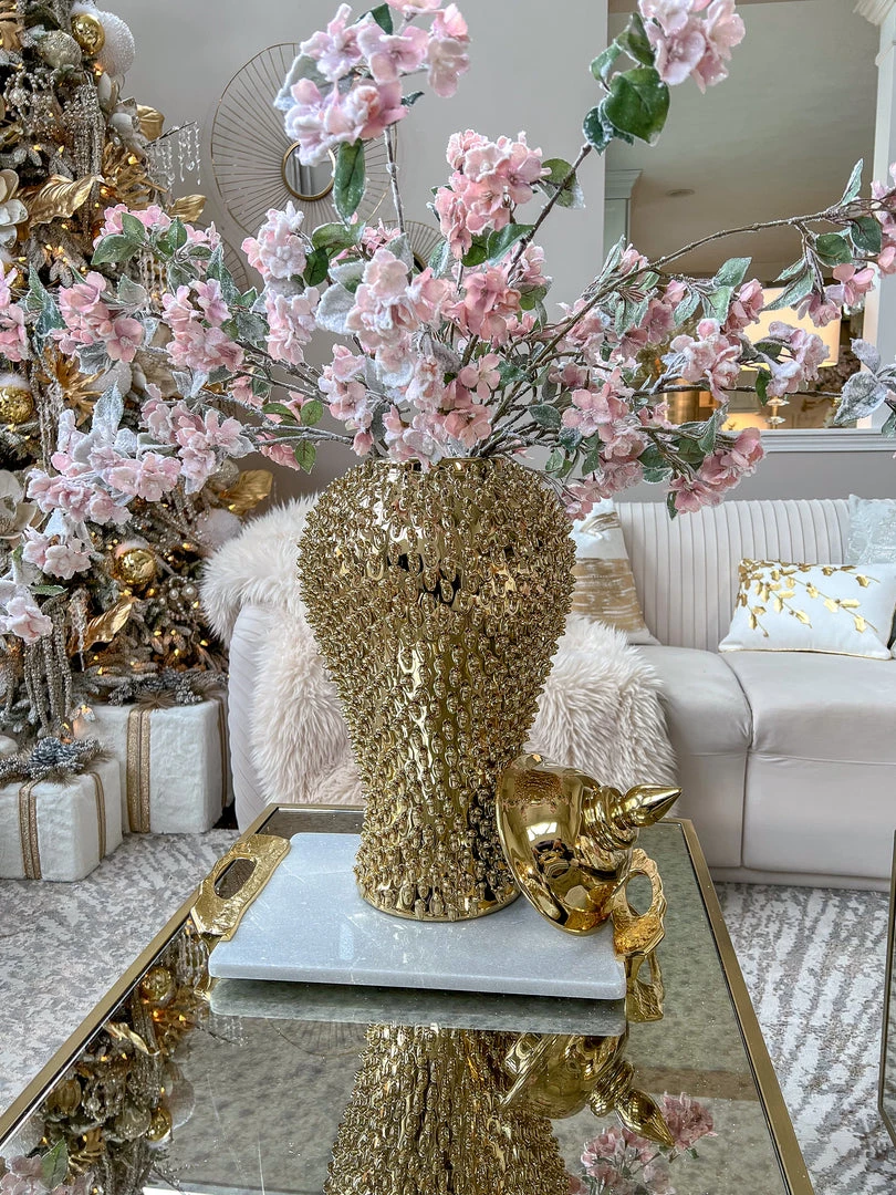 Inspire Me! Home Decor Gold Studded Ginger Jar (3 Sizes)