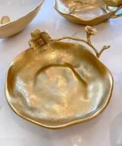 Inspire Me! Home Decor Metal Floral Bowl (2 Colors)