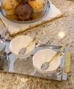 Inspire Me! Home Decor KITCHEN Willow Leaf Spoon Set Of 4