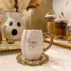 Inspire Me! Home Decor Gold Happy Fall Mug